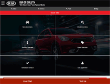 Tablet Screenshot of kiaofduluth.com